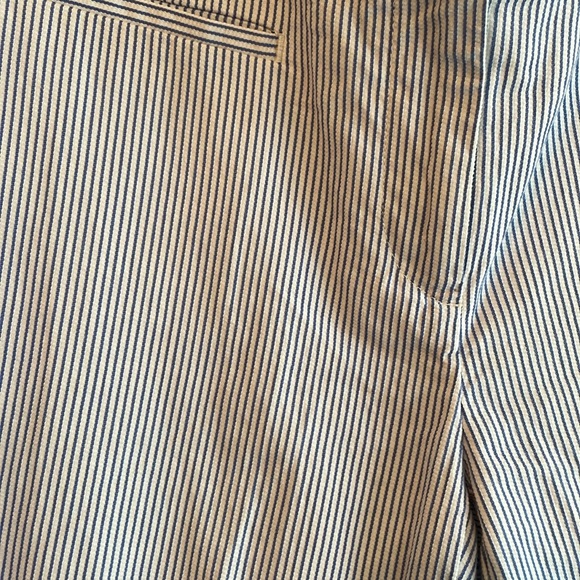 Ann Taylor Seersucker Work Pants in Size 2 - Picture 2 of 5